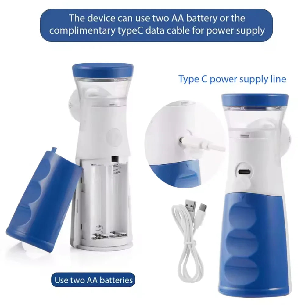 Mesh Portable Nebulizer Machine & Mask for Kids and Adults Mini Inhaler Nebulizer