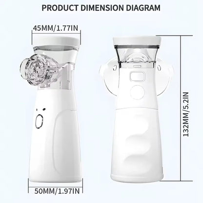 Mesh Portable Nebulizer Machine & Mask for Kids and Adults Mini Inhaler Nebulizer